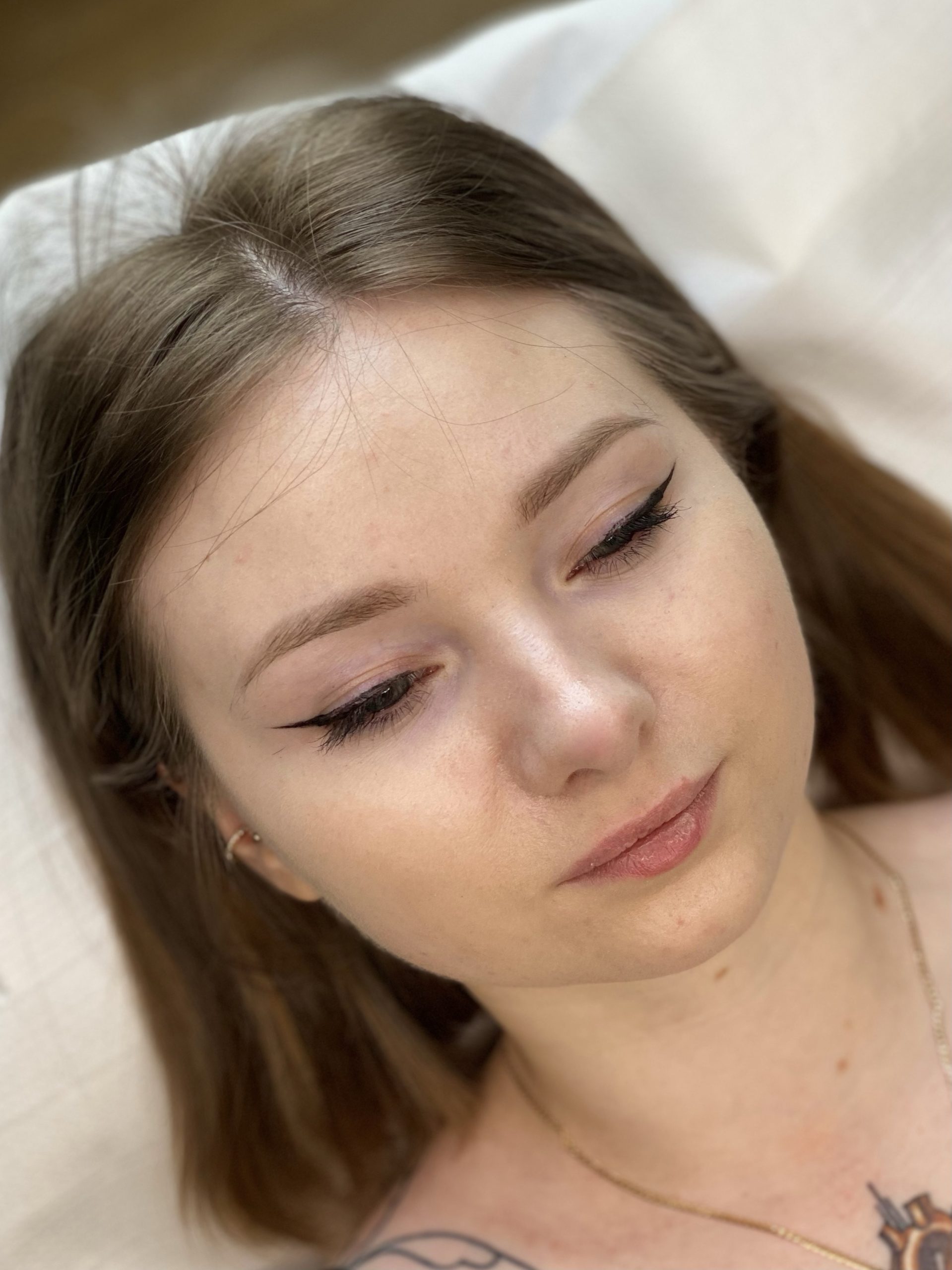 Efter — Permanent eyeliner