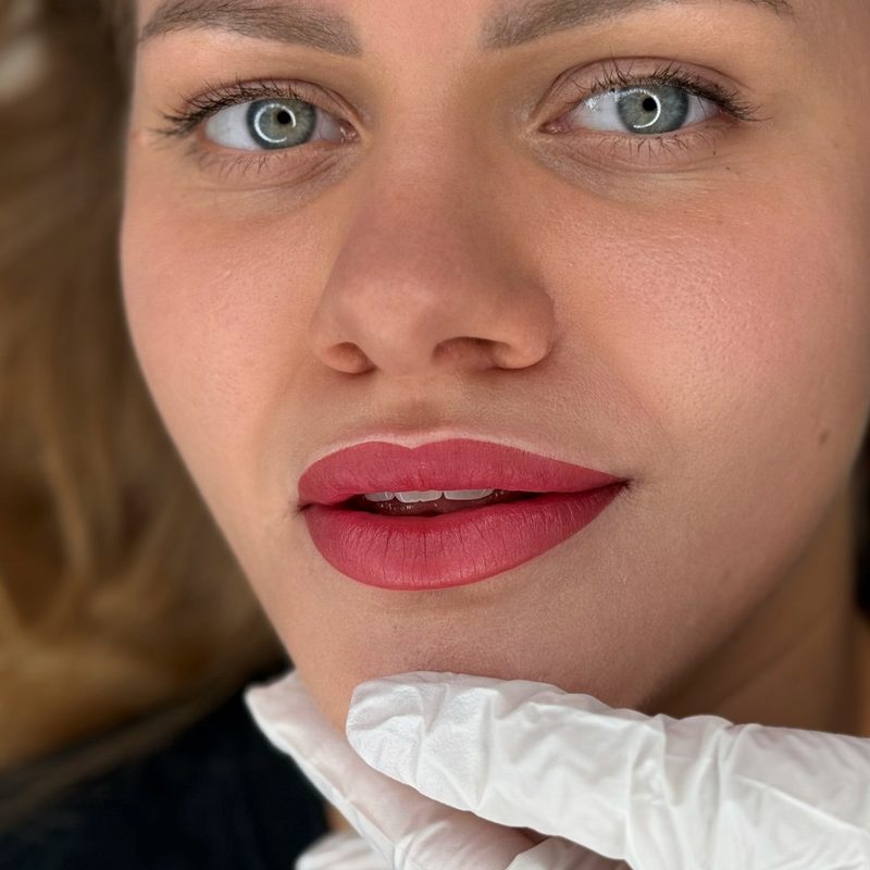 Resultat efter permanent makeup